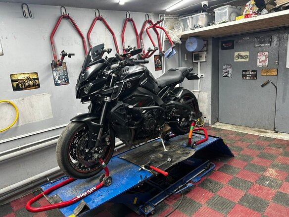 2018 Yamaha MT-10, чёрный, 1250000 рублей - вид 13