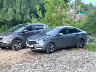 2018 Lada (ВАЗ) Vesta I, серый, 625000 рублей, вид 1