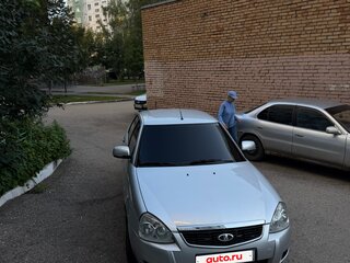 2014 Lada (ВАЗ) Priora I Рестайлинг, серебристый, 600000 рублей, вид 4