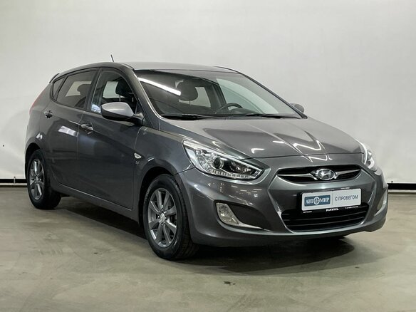 2013 Hyundai Solaris I, серый - вид 2