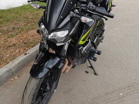 2020 Kawasaki Z 400, чёрный, 360000 рублей, вид 1