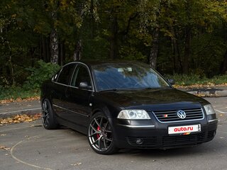 2003 Volkswagen Passat B5 Рестайлинг, чёрный, 850000 рублей, вид 1