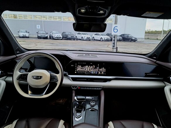 2021 Geely Monjaro (Xingyue L) I, серый, 2755000 рублей - вид 13