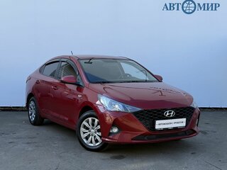 2020 Hyundai Solaris II Рестайлинг, красный, 1220000 рублей, вид 3