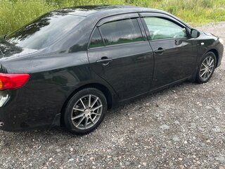 2007 Toyota Corolla AMT X (E140, E150), чёрный, 750000 рублей, вид 5