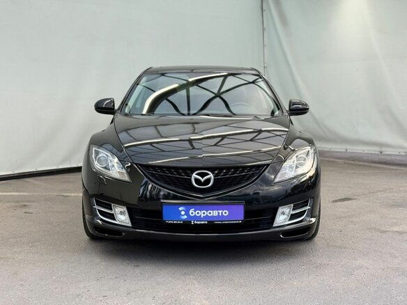 2008 Mazda 6 II (GH), чёрный, 890000 рублей - вид 1