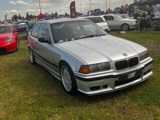 2000 BMW 3 серии Compact 316i III (E36), серебристый, 560000 рублей, вид 3