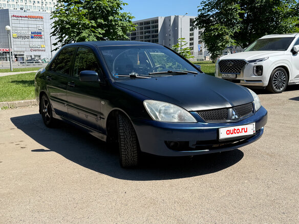 2004 Mitsubishi Lancer IX, синий, 320000 рублей - вид 2