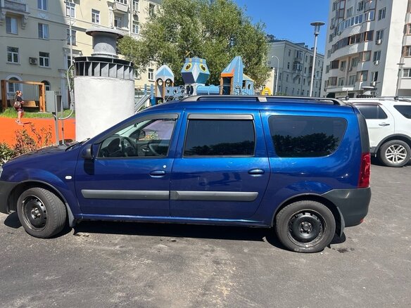 2016 Lada (ВАЗ) Largus I, синий, 710000 рублей - вид 3