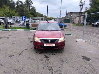 2010 Renault Logan I Рестайлинг, красный, 150000 рублей, вид 1