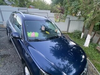 2011 Volkswagen Tiguan I Рестайлинг, синий, 800000 рублей, вид 4