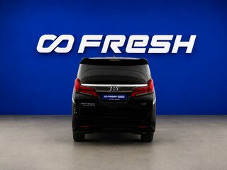 2018 Toyota Alphard III Рестайлинг, чёрный, 4390077 рублей, вид 4