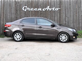 2017 Kia Rio III Рестайлинг, коричневый, 1000000 рублей, вид 4