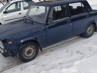 2011 Lada (ВАЗ) 2107, синий, 220000 рублей, вид 4