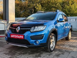 2015 Renault Sandero Stepway II, синий, 959000 рублей, вид 4