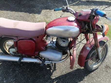 1969 Jawa 250, красный, 105000 рублей, вид 5