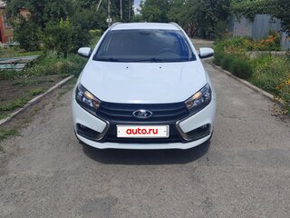 2020 Lada (ВАЗ) Vesta SW I, белый, 1150000 рублей, вид 1