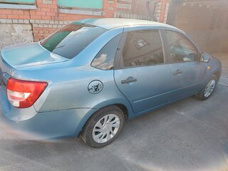2016 Lada (ВАЗ) Granta I, голубой, 600000 рублей, вид 4