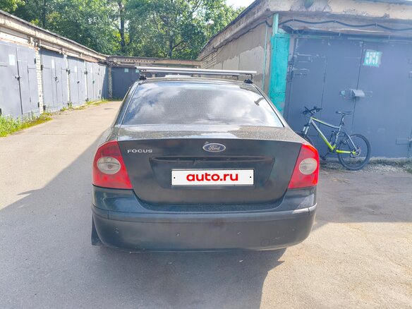 2007 Ford Focus II, чёрный - вид 8