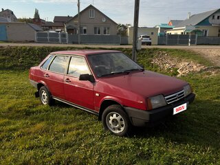 1994 Lada (ВАЗ) 21099, красный, 75000 рублей, вид 4