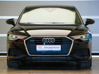 2019 Audi A6 55 TFSI V (C8), чёрный, 3890000 рублей, вид 2