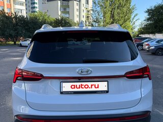 2022 Hyundai Santa Fe IV Рестайлинг, белый, 3850000 рублей, вид 4
