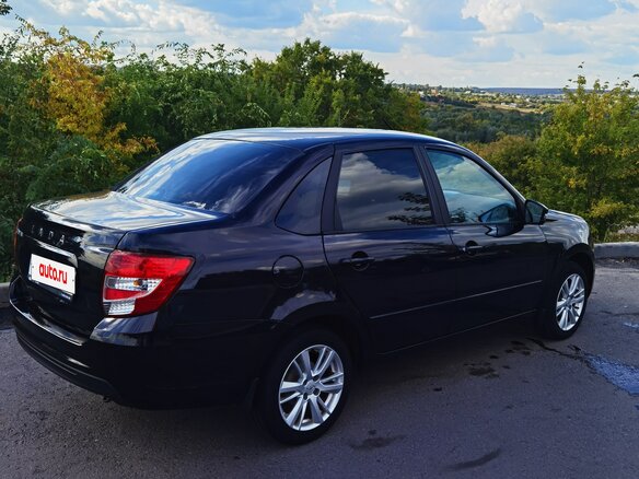 2023 Lada (ВАЗ) Granta Euro-2 I Рестайлинг, чёрный, 829000 рублей - вид 3