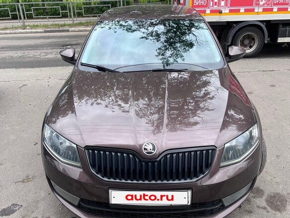 2017 Skoda Octavia III (A7), коричневый, 1450000 рублей - вид 12