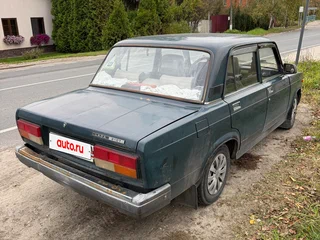 2008 Lada (ВАЗ) 2107, зелёный, 110000 рублей, вид 3