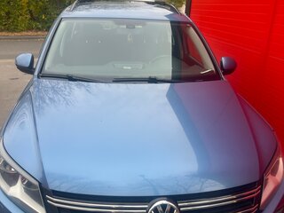 2011 Volkswagen Tiguan I Рестайлинг, синий, 1050000 рублей, вид 2