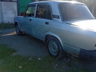 2006 Lada (ВАЗ) 2107, серебристый, 100000 рублей, вид 4
