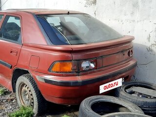 1993 Mazda 323 IV (BG), красный, 100000 рублей, вид 1