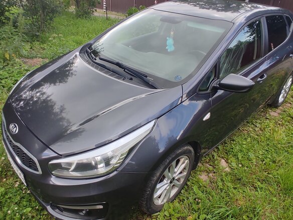 2016 Kia Ceed II Рестайлинг, серый, 850000 рублей - вид 16