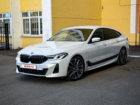 2020 BMW 6 серии Gran Turismo 620d xDrive IV (G32) Рестайлинг, белый, 4790000 рублей, вид 1