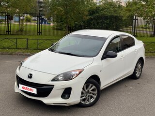 2013 Mazda 3 II (BL) Рестайлинг, белый, 930000 рублей, вид 1