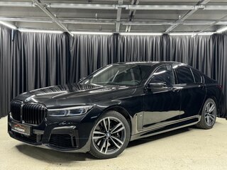 2021 BMW 7 серии 740d xDrive VI (G11/G12) Рестайлинг, чёрный, 6349000 рублей, вид 1