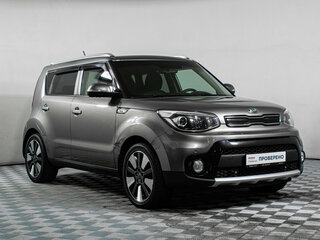 2017 Kia Soul II Рестайлинг, серый, 1499000 рублей, вид 3