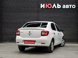 2018 Renault Logan II, белый, 590000 рублей, вид 4