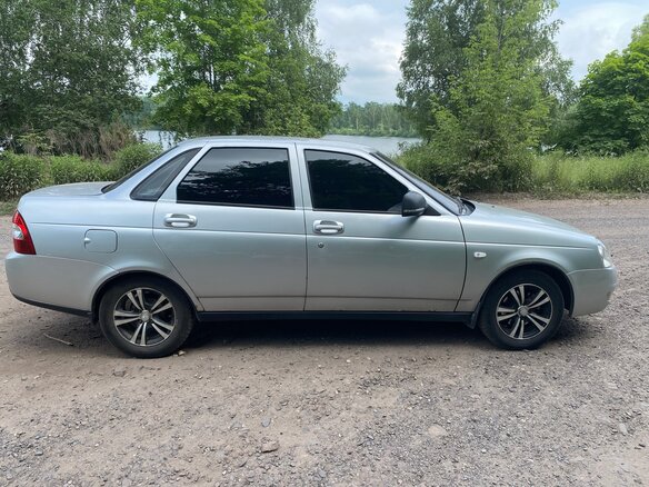 2010 Lada (ВАЗ) Priora I, серебристый, 290000 рублей - вид 1