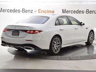 2026 Mercedes-Benz S-Класс 500 4MATIC VII (W223) Рестайлинг, белый, 19059596 рублей, вид 4