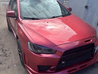 2008 Mitsubishi Lancer X, красный, 900000 рублей, вид 3