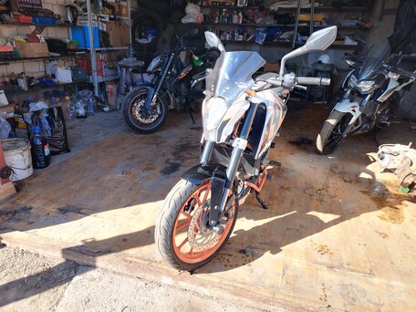 2014 KTM 390 Duke, оранжевый, 320000 рублей, вид 1