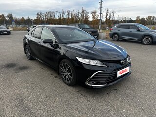 2021 Toyota Camry VIII (XV70) Рестайлинг, чёрный, 4200000 рублей, вид 5