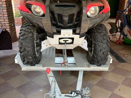 2007 Yamaha Grizzly 700, красный, 530000 рублей, вид 3