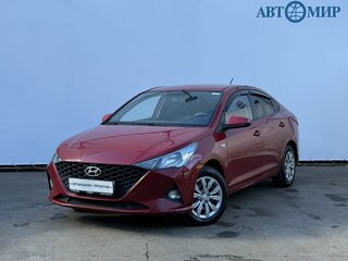 2020 Hyundai Solaris II Рестайлинг, красный, 1220000 рублей, вид 1