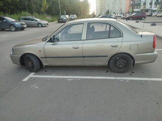2005 Hyundai Accent ТагАЗ II, бежевый, 270000 рублей, вид 4