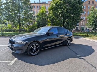 2020 BMW 3 серии 318d VII (G2x), чёрный, 2600000 рублей, вид 1