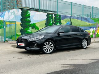 2017 Hyundai Sonata VII (LF), чёрный, 1490000 рублей, вид 5
