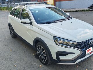 2024 Lada (ВАЗ) Vesta SW Cross I Рестайлинг (NG), белый, 1460000 рублей, вид 2