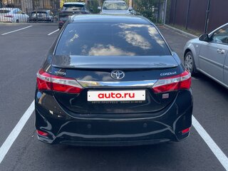 2013 Toyota Corolla XI (E160, E170, E180), чёрный, 1300000 рублей, вид 2